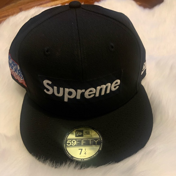 SUPREME HAT Accessories Authentic Supreme World Famous New Era Hat
